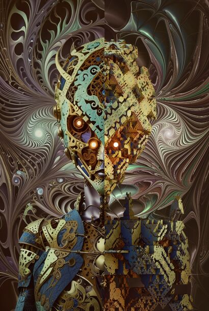 FRACTAI ÆLF II - a Digital Art Artowrk by Flautt Mitchell